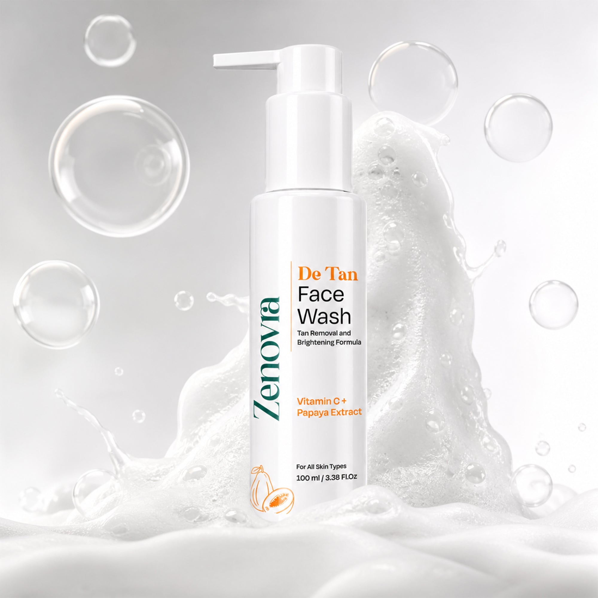 Zenovra De Tan Face Wash