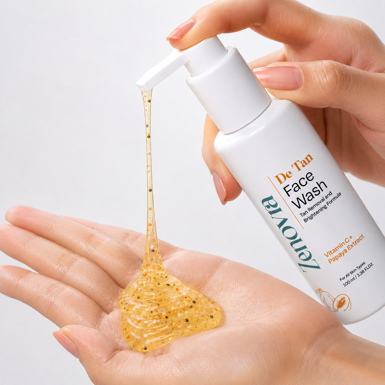 Zenovra De Tan Face Wash
