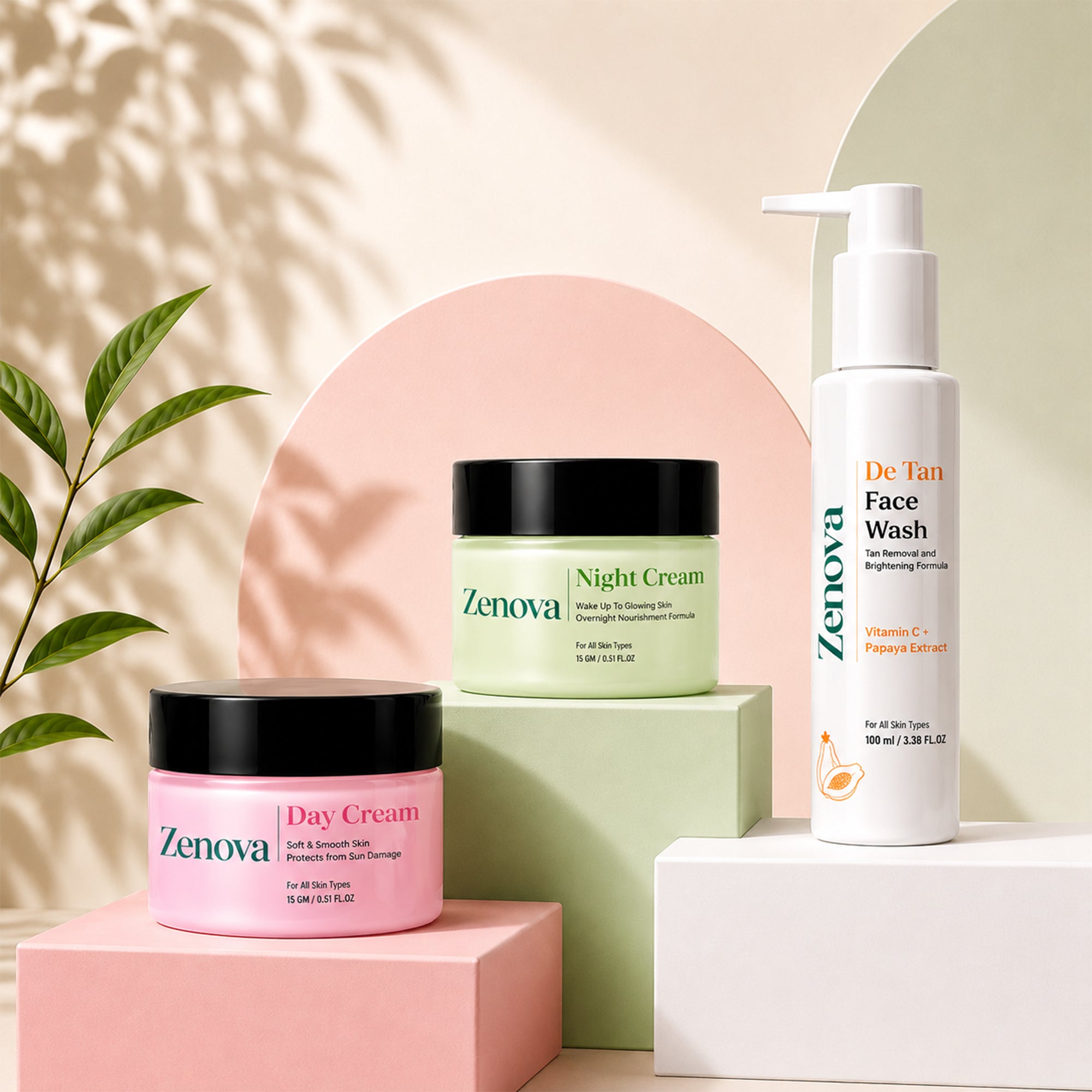 Zenovra Complete Brightening Skincare Kit