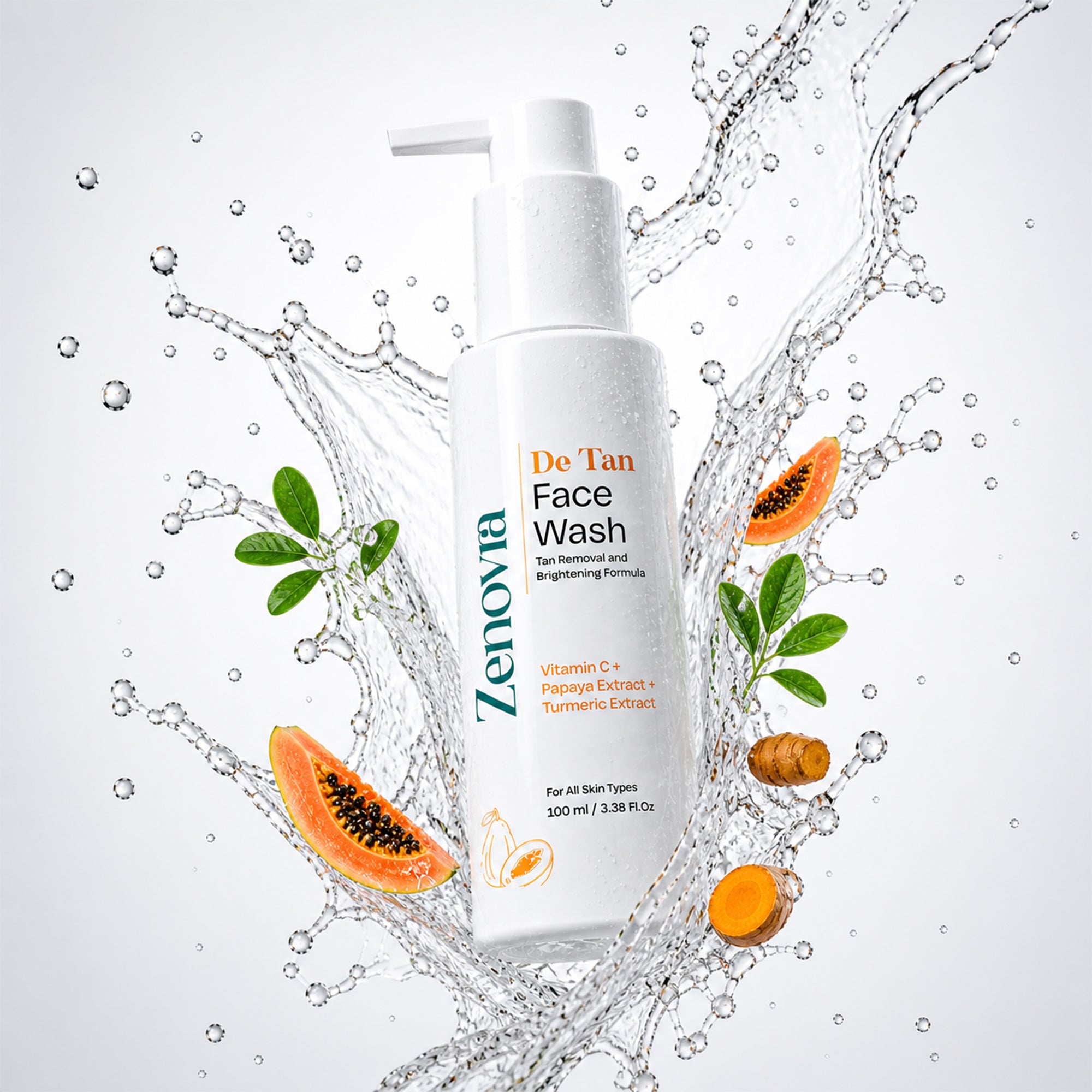 Zenovra De Tan Face Wash